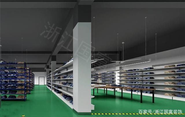 杭州服装厂装修公司设计案例展示: 以上就是服装厂装修设计实景案例